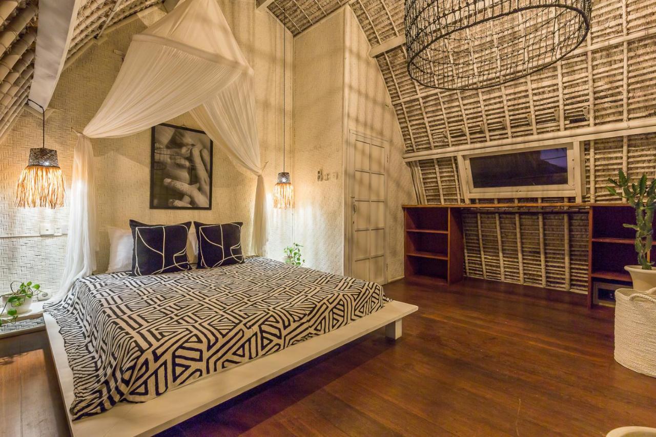 Vila Eco Bamboo Bungalow 3 Canggu Exteriér fotografie