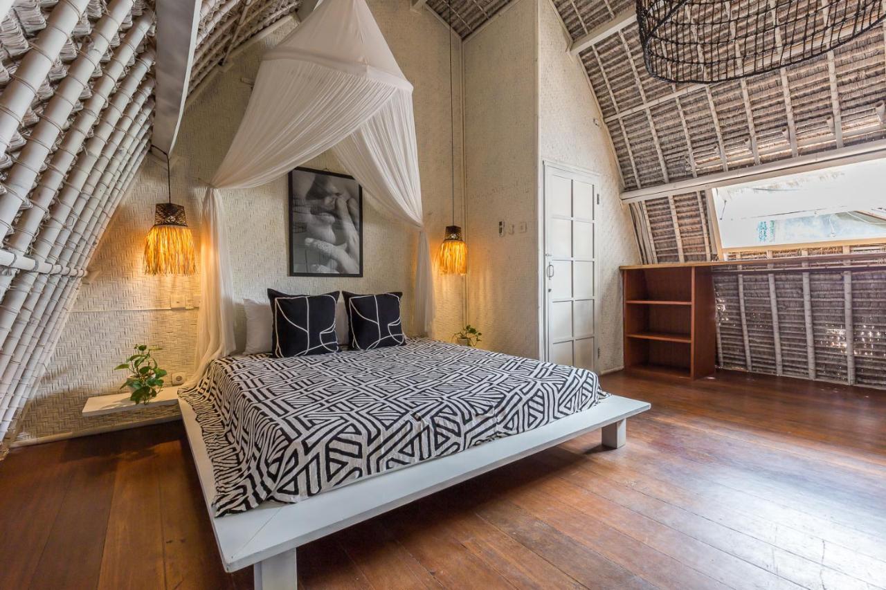 Vila Eco Bamboo Bungalow 3 Canggu Exteriér fotografie